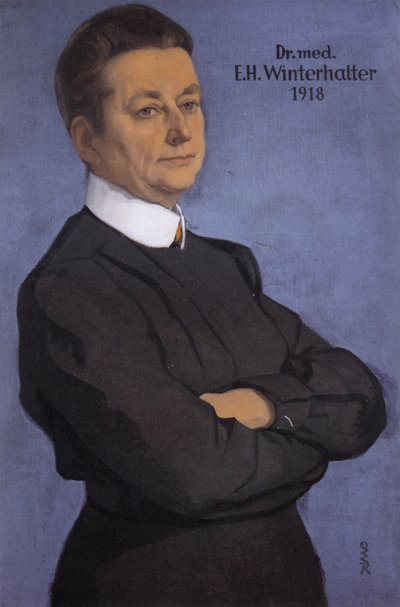Portrait of Dr. E. H. Winterhalter by Ottilie Roederstein